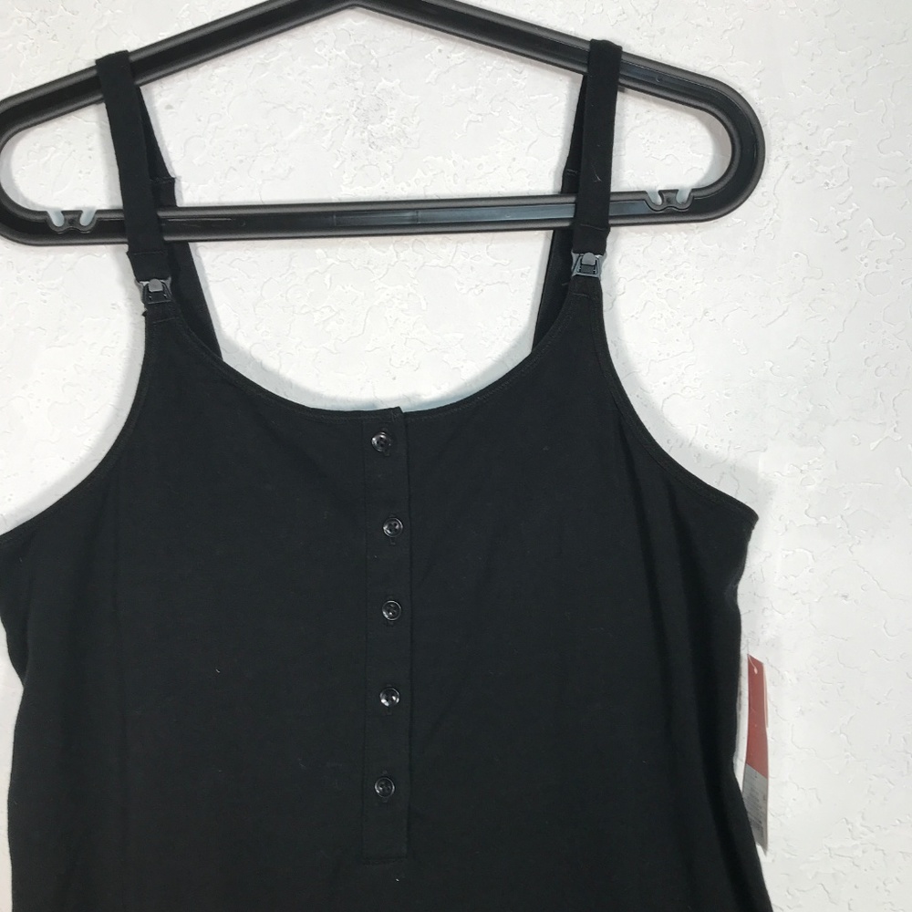Gilligan and O'Malley Nursing Henley Cami - Picture 2 of 5